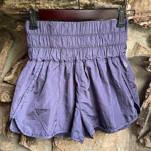 BLOGGER Free People Movement The Way Home Shorts Women S periwinkle purple blue
